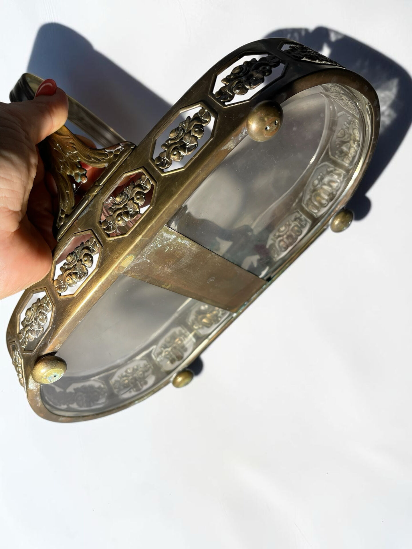 Antique Art Nouveau centrepiece