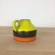 Tricolor ceramic vase