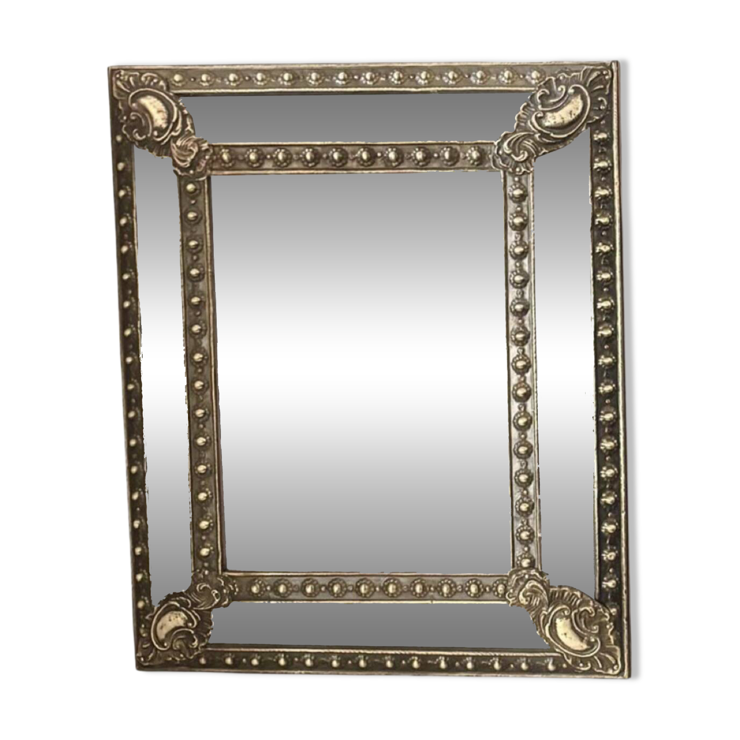 Napoleon III closed-frame mirror