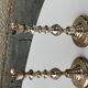 Pair of vintage silver metal candlesticks