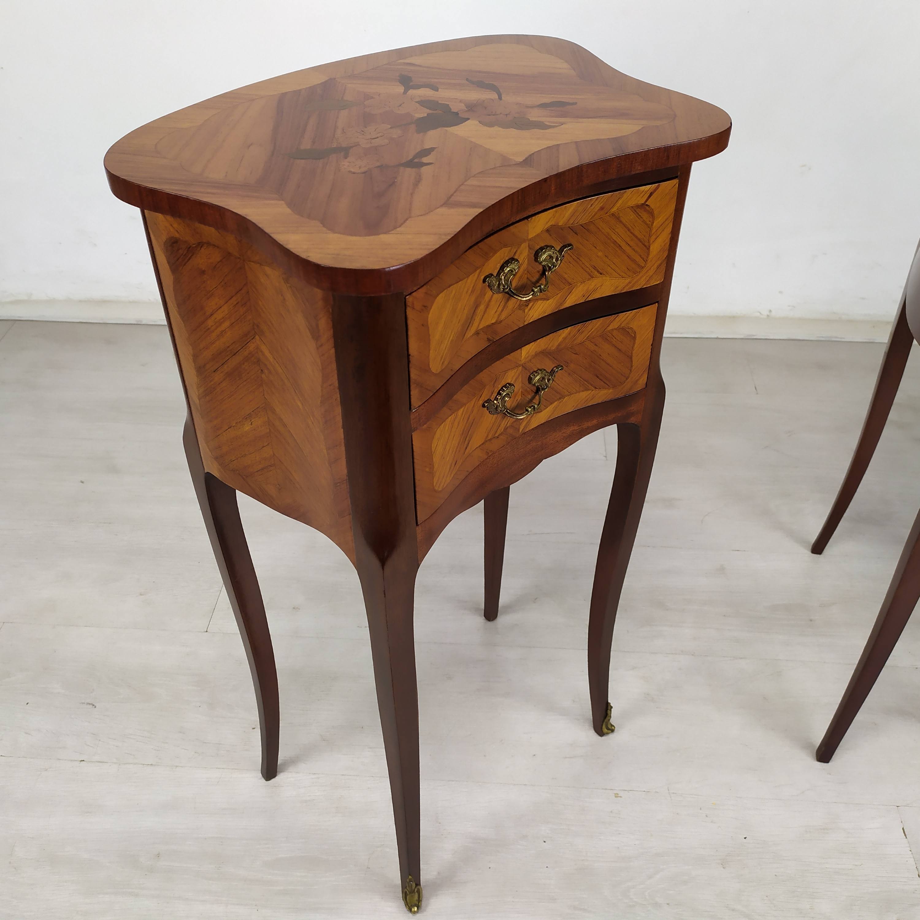 Pair of Louis XV bedside tables