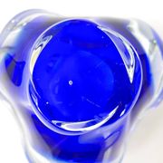 Cendrier vintage 1960 en verre de Murano