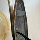 Appliques Art Déco bronze argenté Peuch & Besse