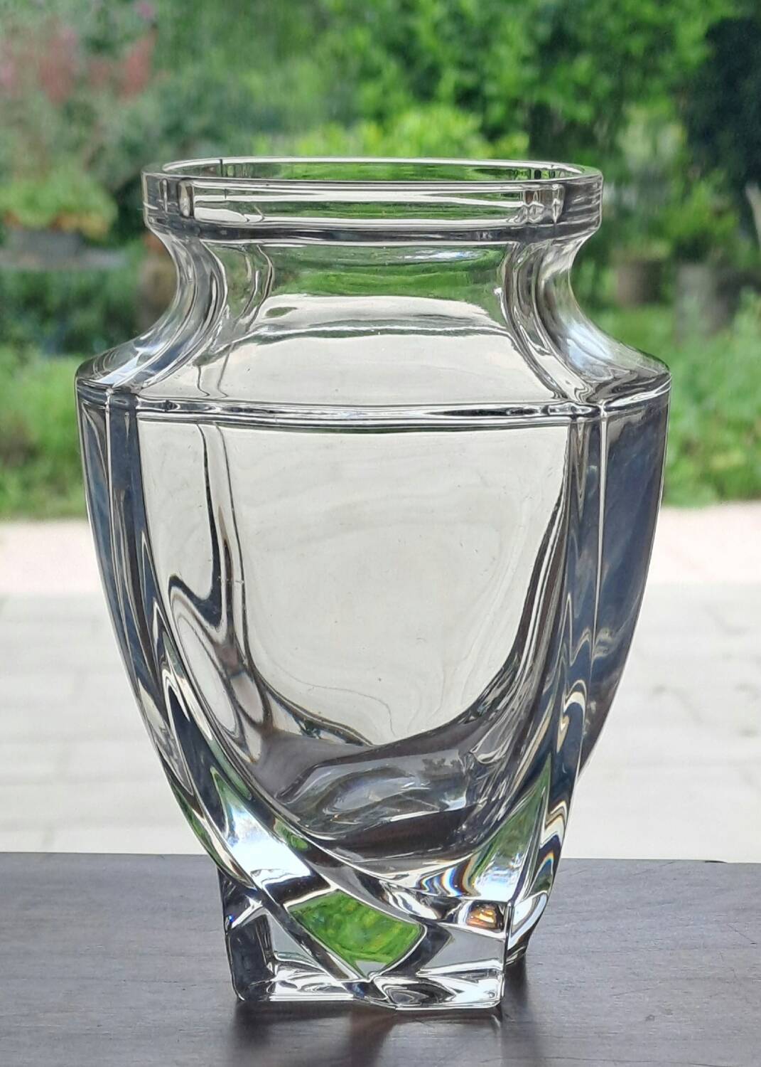 Crystal vase Sèvres France