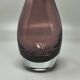 1970s Space Age Purple Vase by V. Nason in Murano Glass. Made in Italy