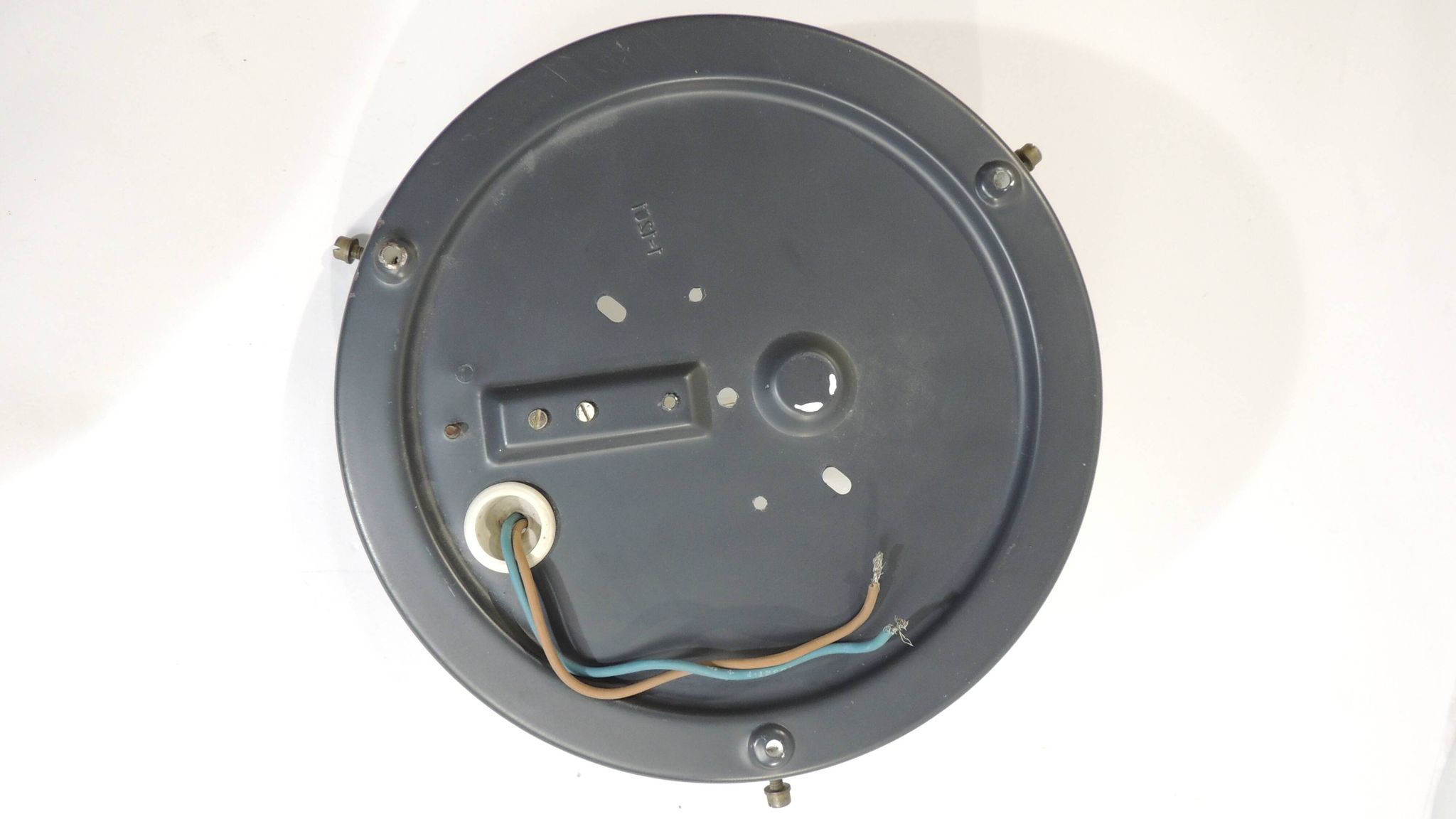 Vintage RZB ceiling light with bubble glass from the 1970s – Industrial wall light