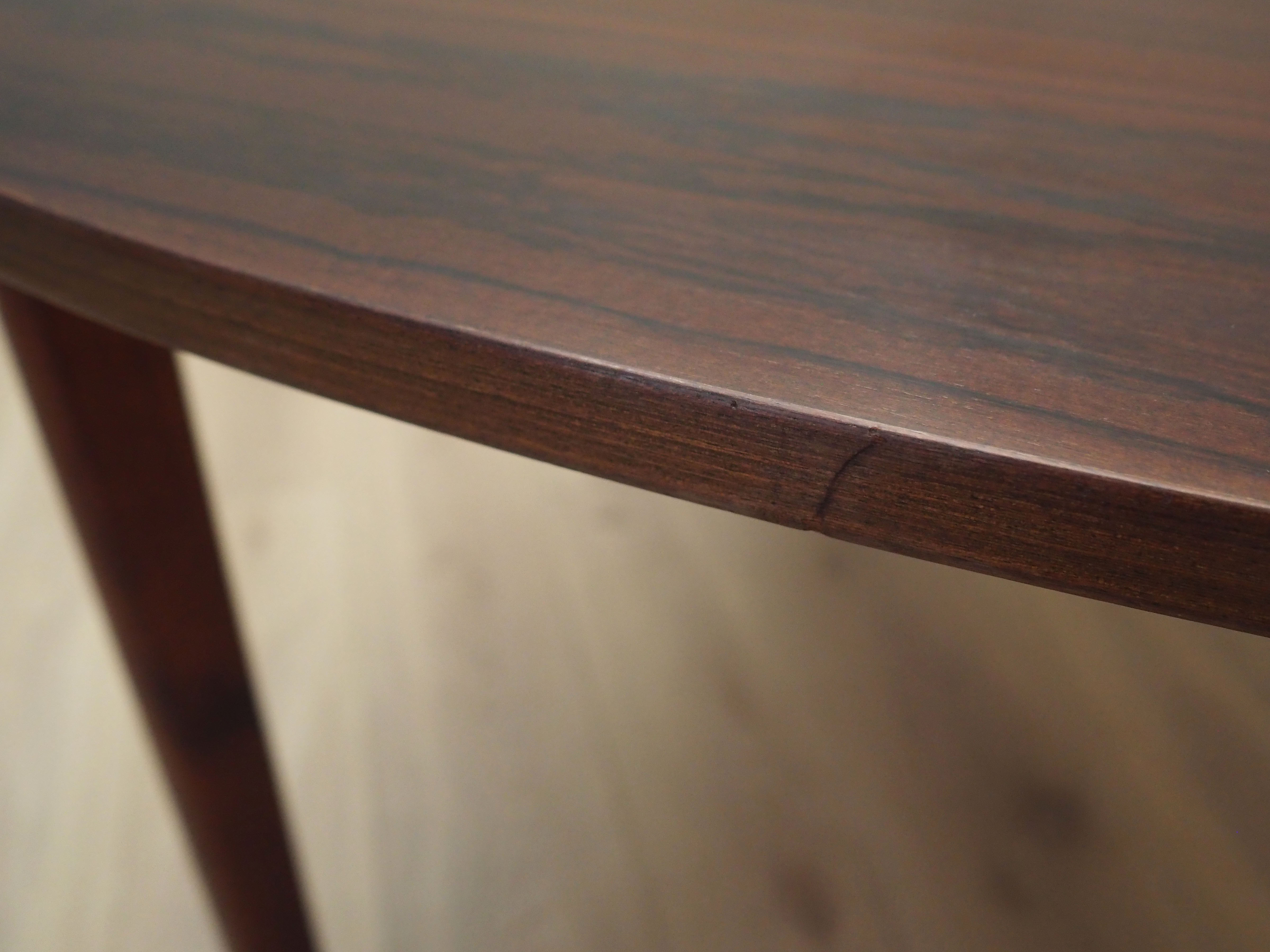 Rosewood table, Danish design, 1970s, made in Denmark