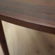Table en palissandre, design danois, années 1970, fabriquée au Danemark
