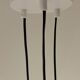 3-light modular pendant light in cut crystal