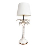 Palm tree lamp attributed to Tommaso Barbi, 1970s