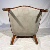 Louis Philippe 19th century Voltaire armchair ready to upholster