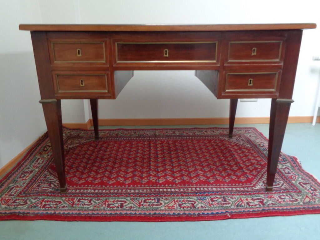Louis XVI style double-sided desk