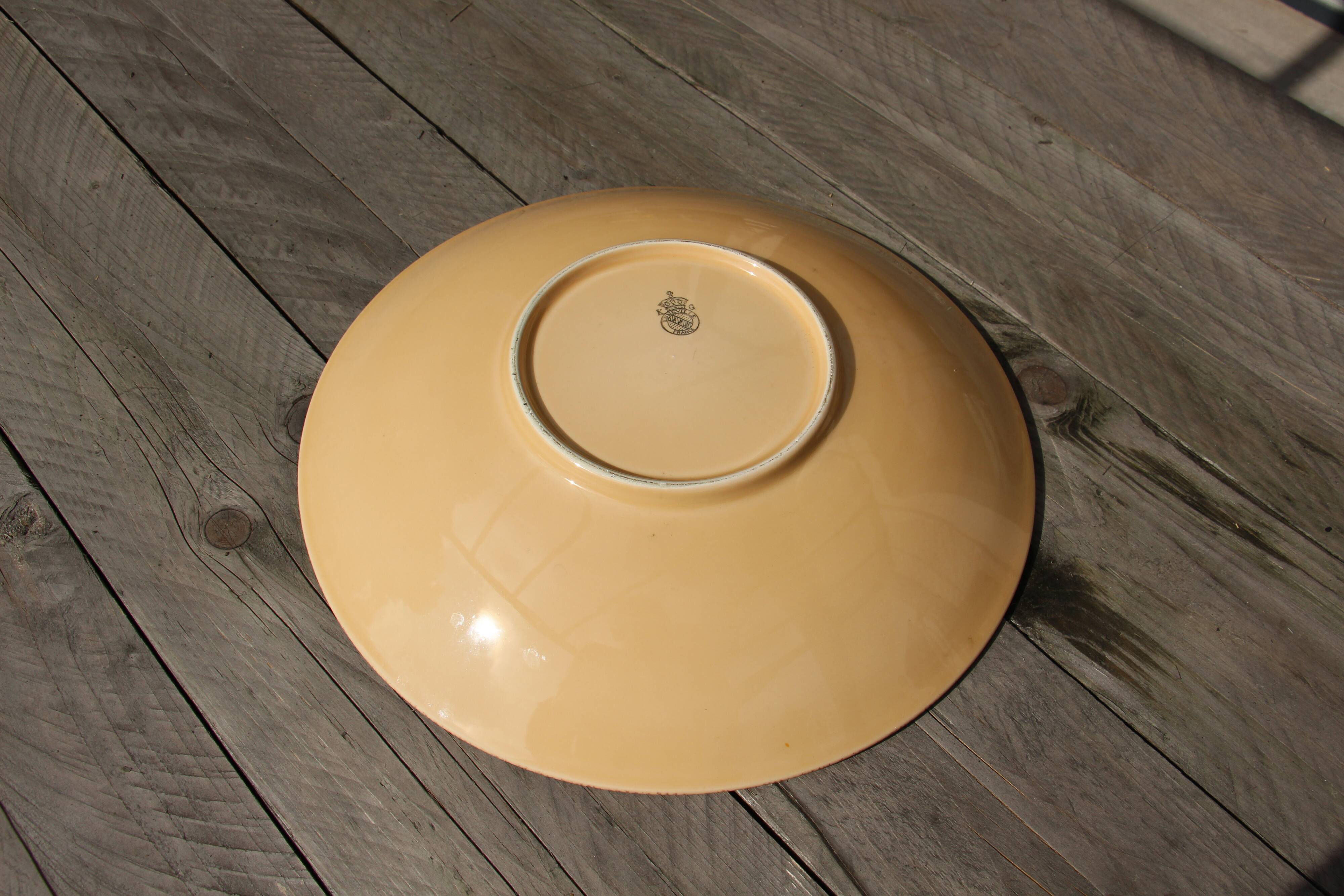 Lunéville ceramic dish