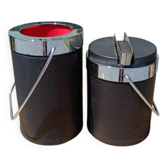 Vintage champagne bucket and ice bucket