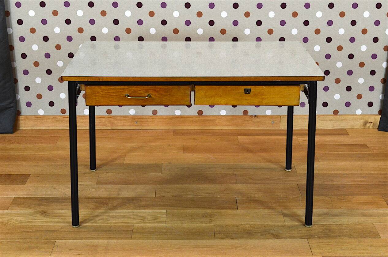 Vintage 1960s formica desk