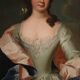 Superbe portrait de dame du 19e siècle.