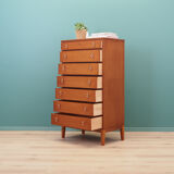 Commode en acajou, design danois, années 1970, fabriqué au danemark