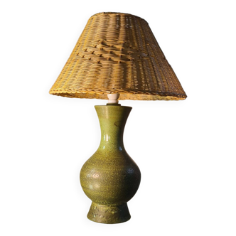 large ceramic lamp
