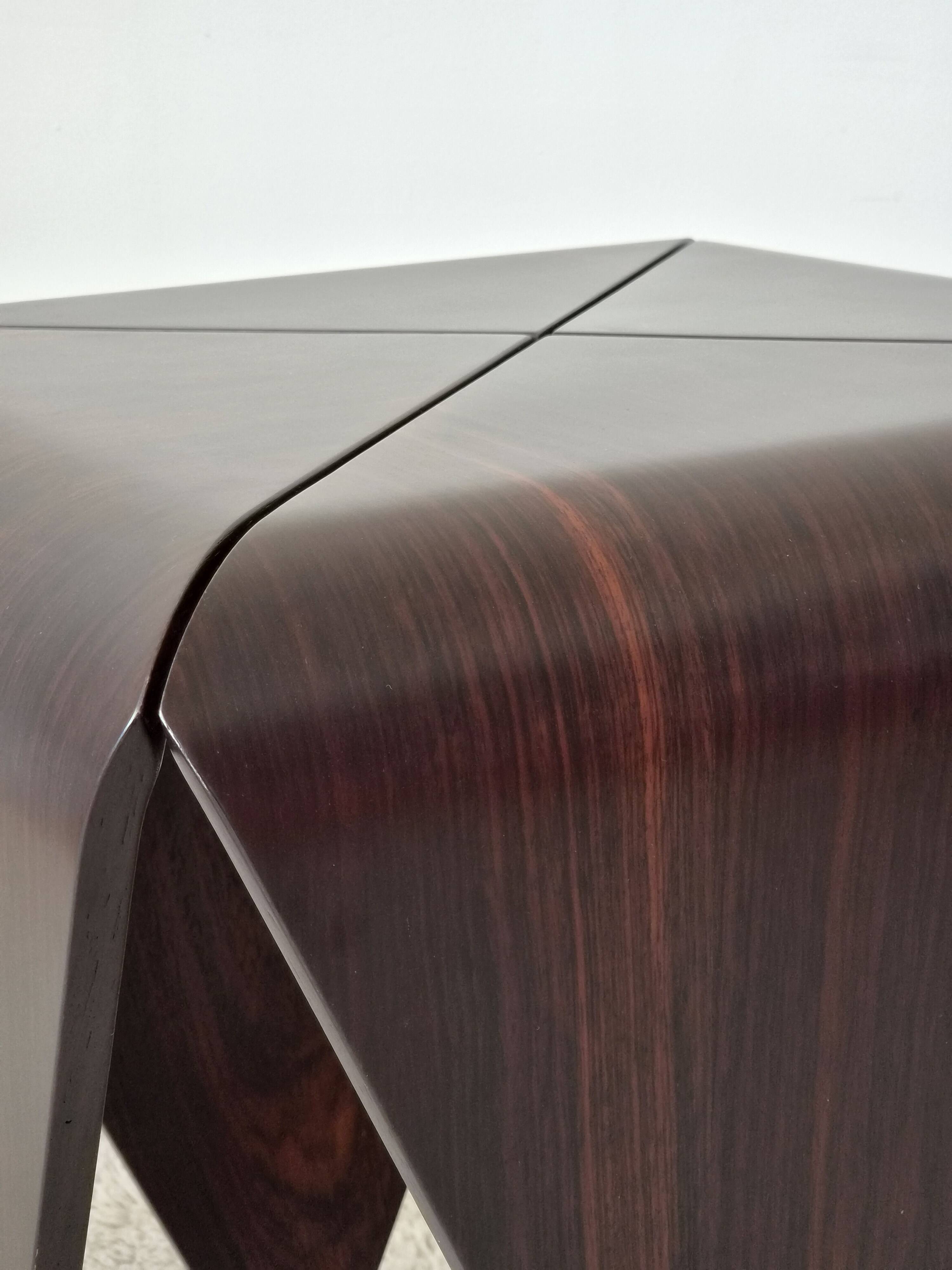 Petalas Side Tables by Jorge Zalszupin, Rosewood