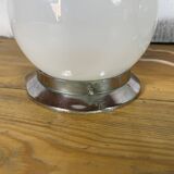 Pair of opaline ceiling lights