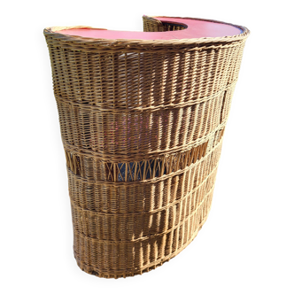 Rattan bar from the 50s/60s