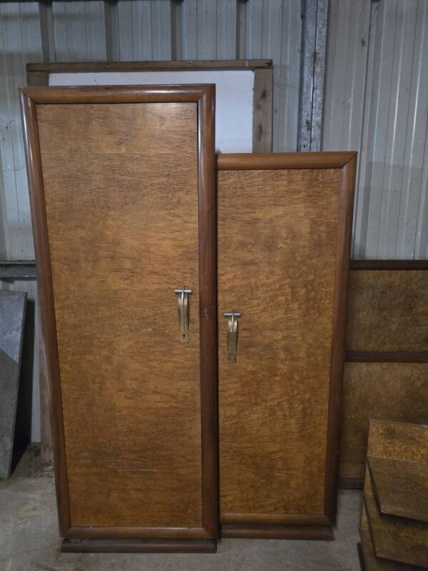 Armoire art deco en loupe d'orme