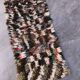 Moroccan carpet boucherouite colored - 70 x 160 cm