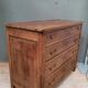 Louis XVI chest of drawers in natural wood