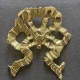 Gold brass knot wall hook