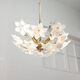 Vintage Italian Murano Glass Flower Chandelier