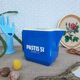 Vintage pastis 51 blue plastic decanter