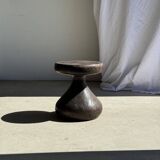 Pawn Brown - Stool, side table in the shape of a brown pawn.