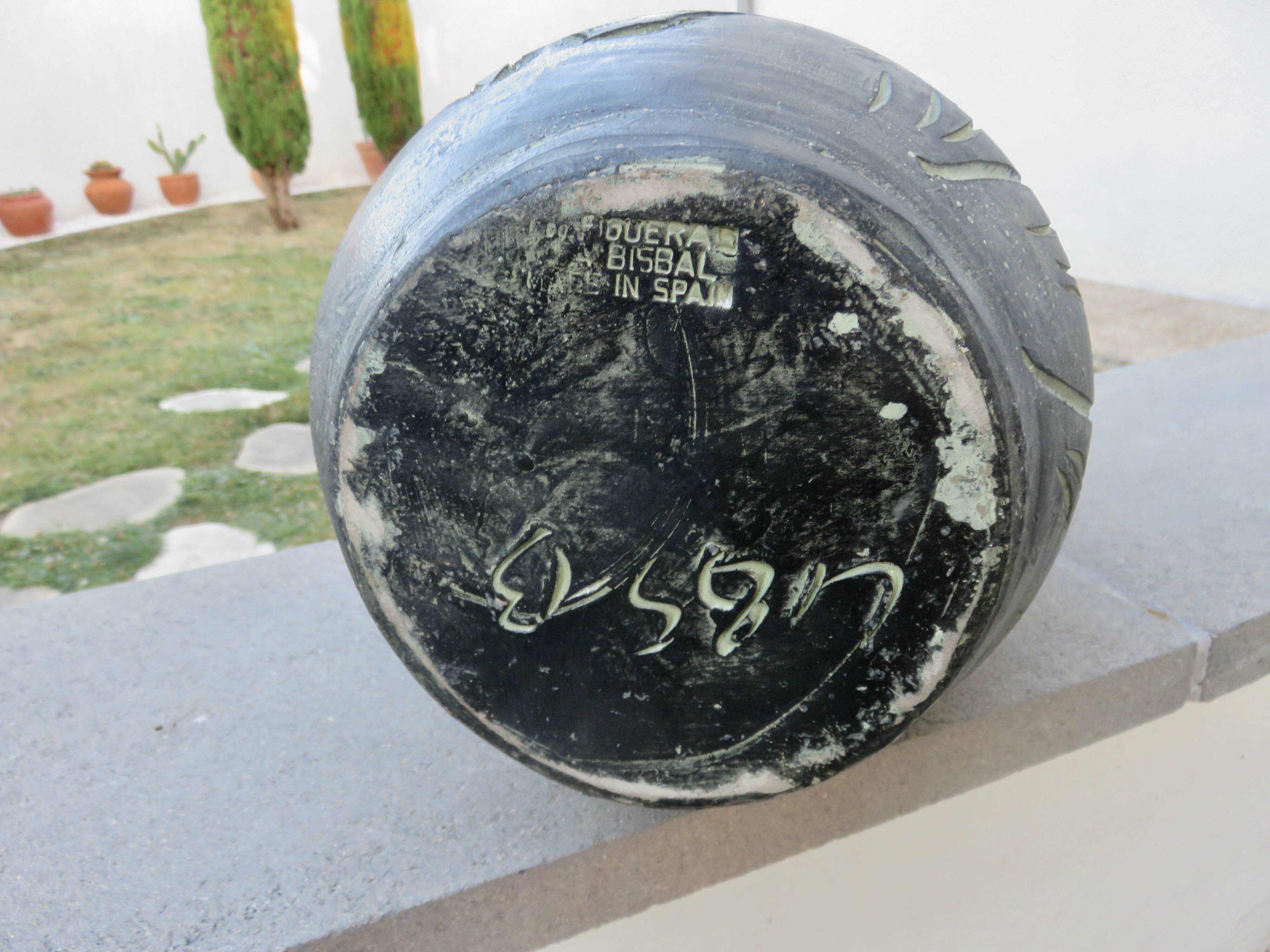 Important ceramic vase by Francisco Figueras, Catalonia, Spain.