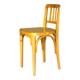 Curved wooden workshop chair Horgen Glarus (CH) 1950, not Thonet bistro.