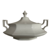 Légumier octogonal perles directoire neo classique Greek Revival anglais 19e