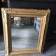 Golden antique mirror