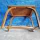 Table d'appoint bois courbé vintage