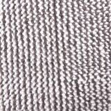 2x10 Brown White Wool Moroccan Runner Rug, 66x302Cm