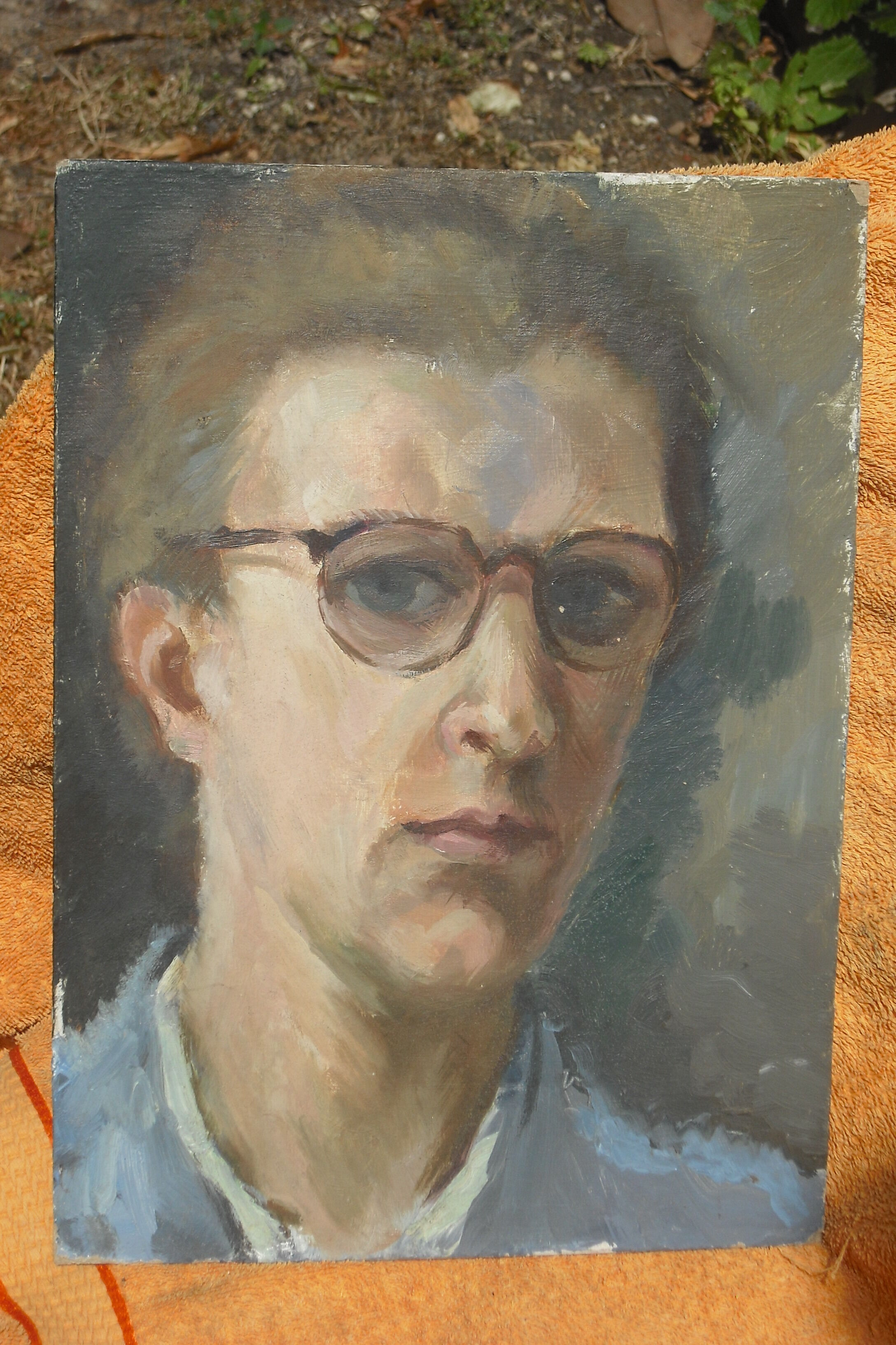 Canvas on cardboard 33/24