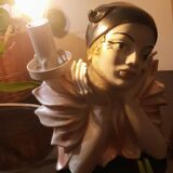 Vintage Pierrot lamp