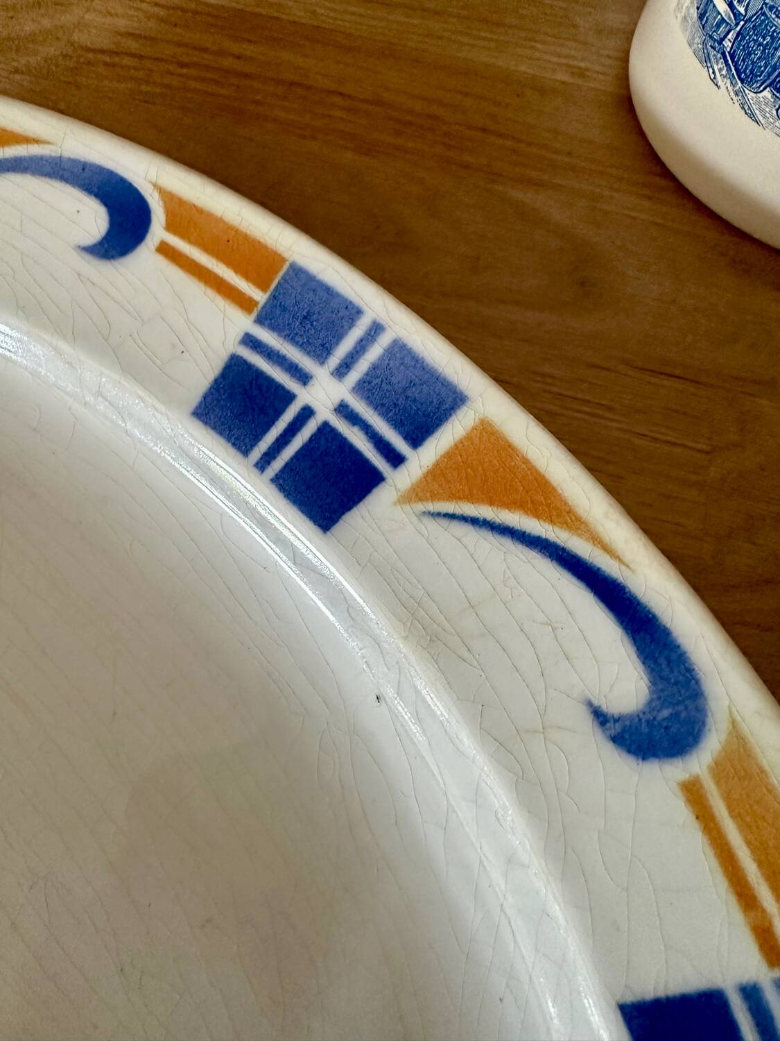 Oval dish Moulin des Loups