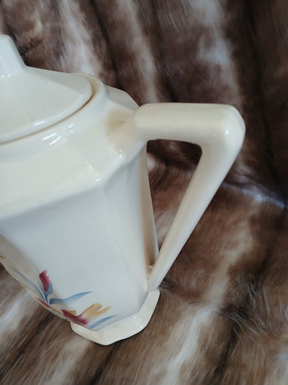 Old teapot/coffee pot from Digoin and Sarreguemines