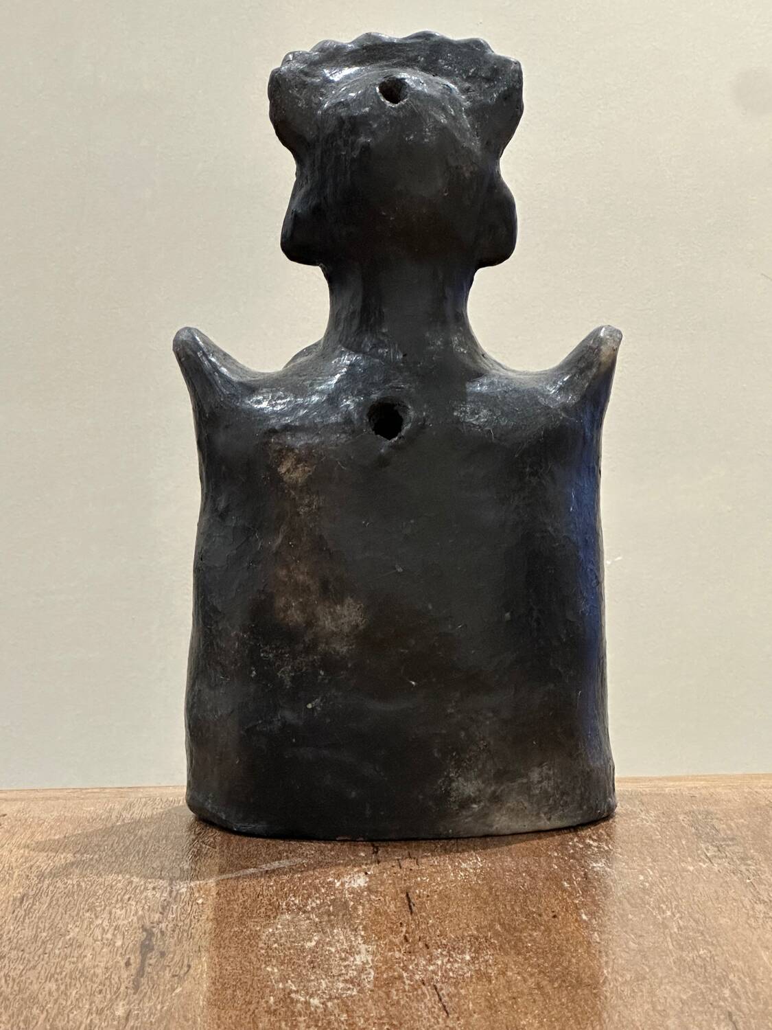 Handcrafted terracotta statuette