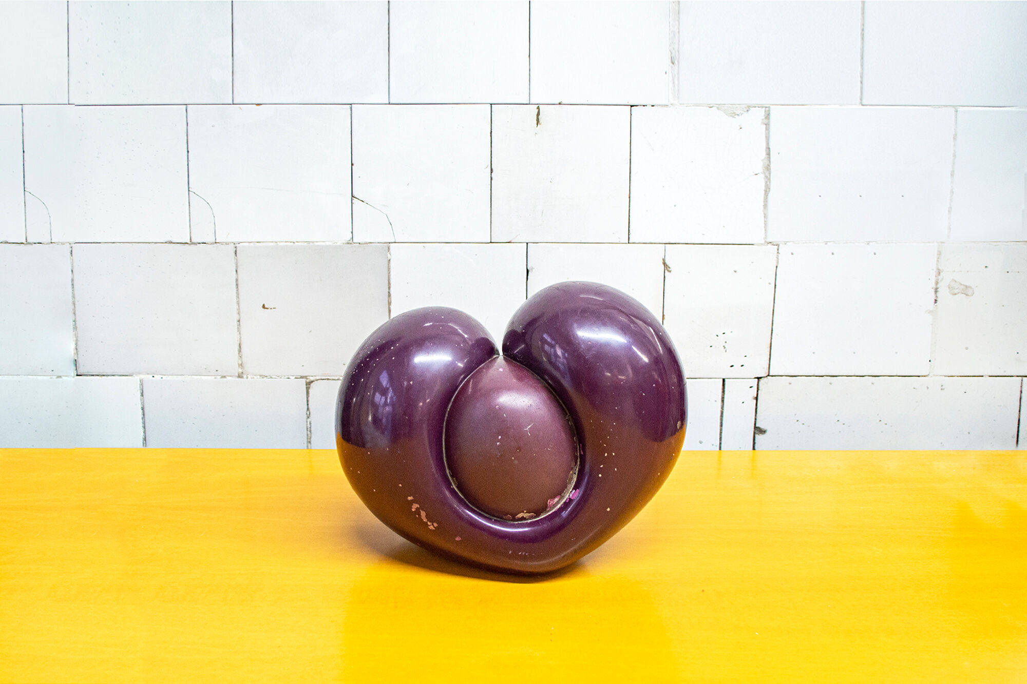 Lacquered fiberglass sculpture by Margo 1969