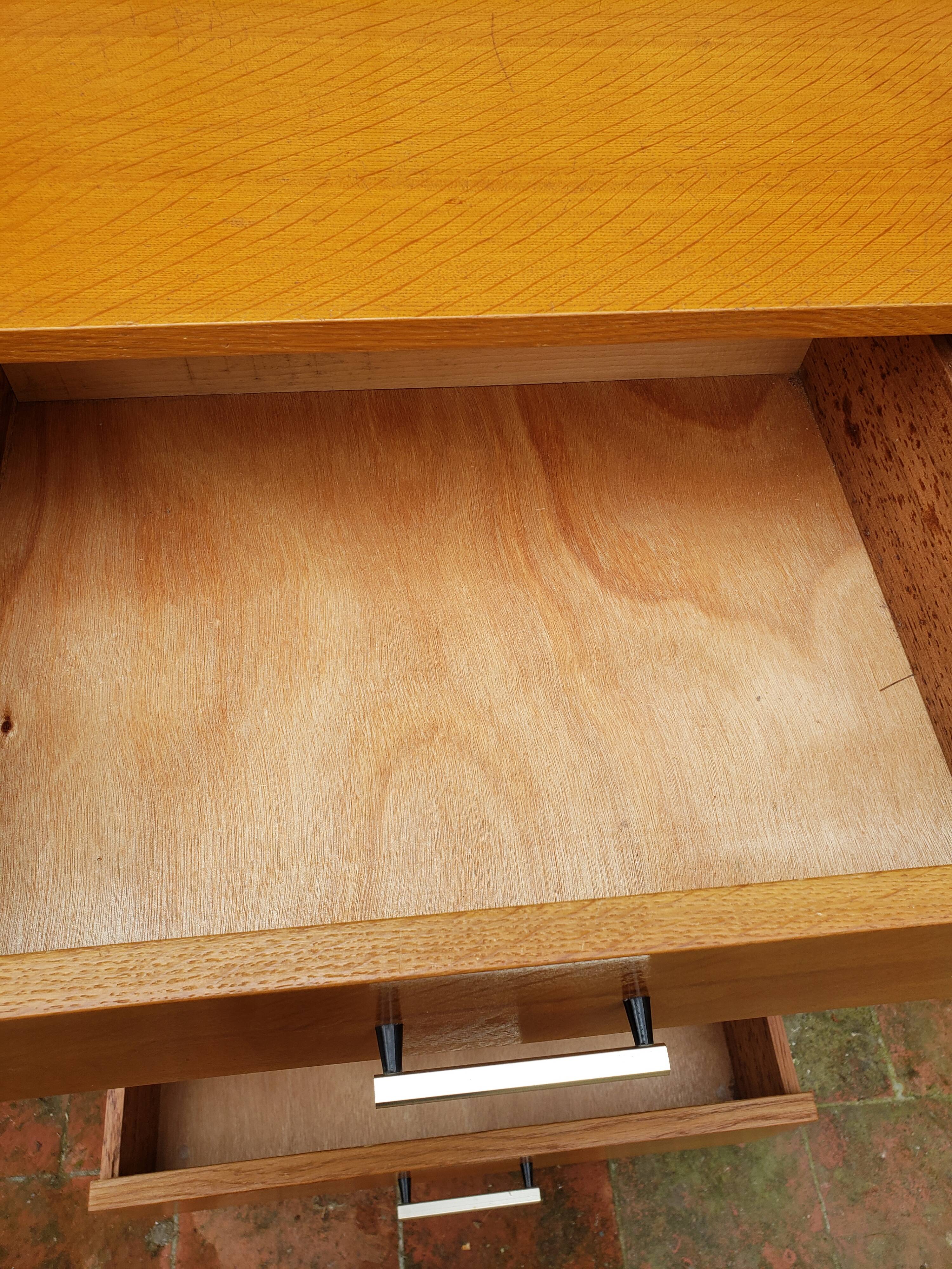 Buffet chest of drawers vintage golden honey