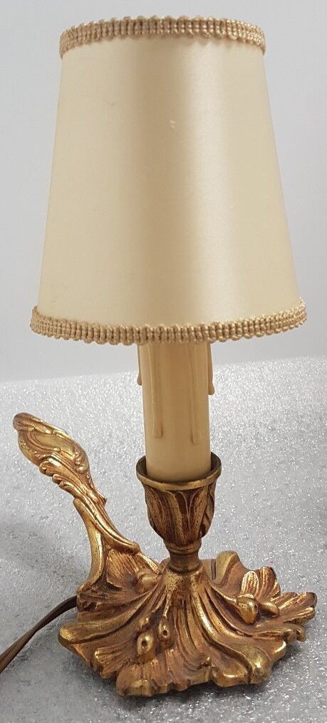 Bedside lamps bronze shabby chic