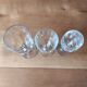 Lot de 3 verres anciens