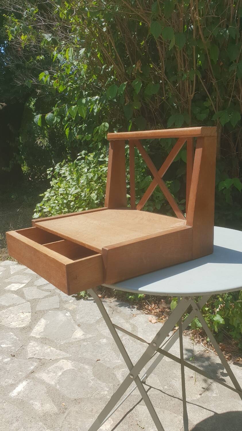 Oak bedside table 1950