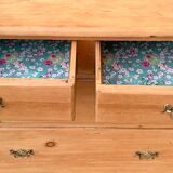 English style chest of drawers 1920 pine and pitchpin