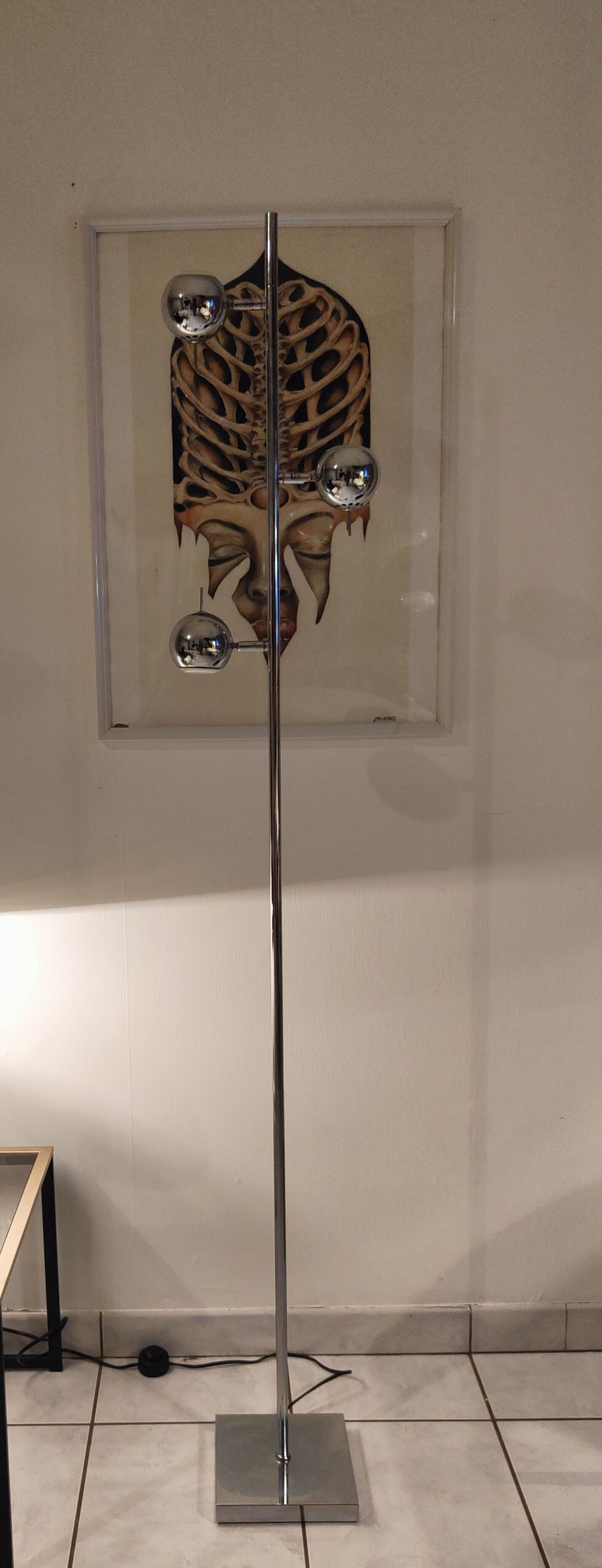 Floor lamp reading 1970